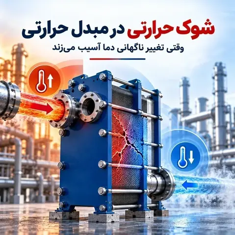 شوک حرارتی در مبدل حرارتی چیست؟ علائم خطر و راه‌های جلوگیری